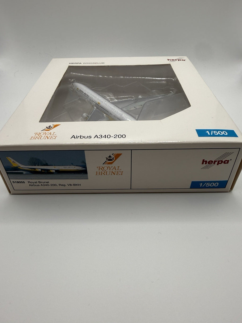 Herpa Wings 1:500 Royal Brunei A340-200