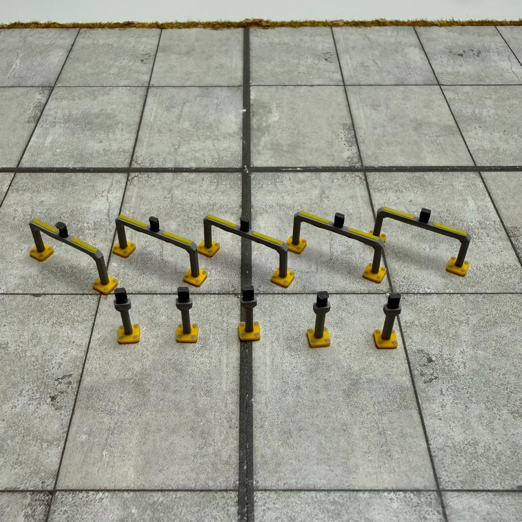 für Herpa Wings 1:500 / 1:400  10x Apron Parking Guidance GSE / Airport