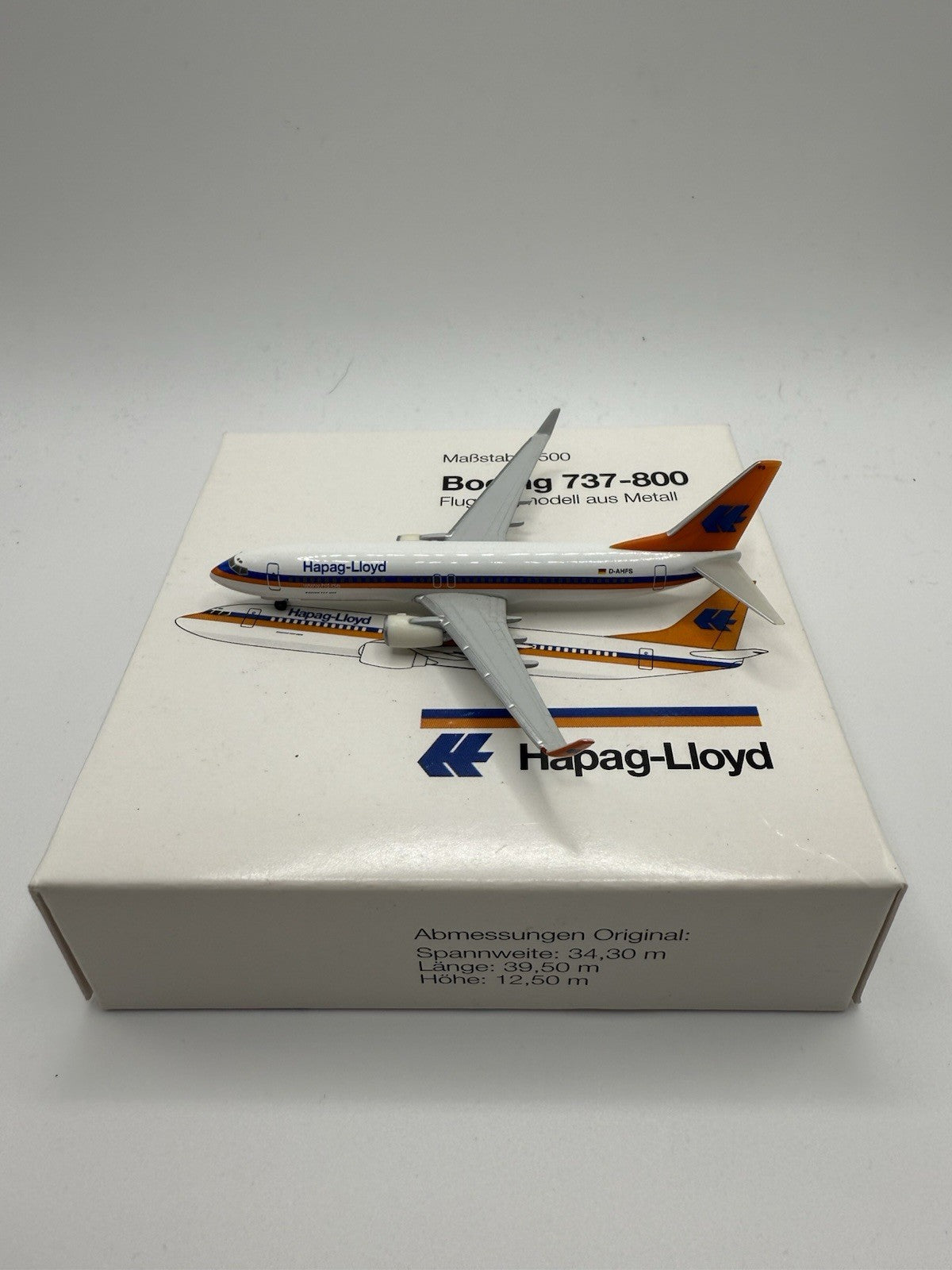 Herpa Wings 1:500 Hapag Lloyd 737-800
