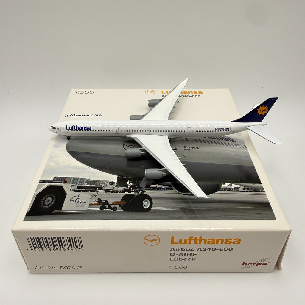 Herpa Wings 1:500 Lufthansa A340-600