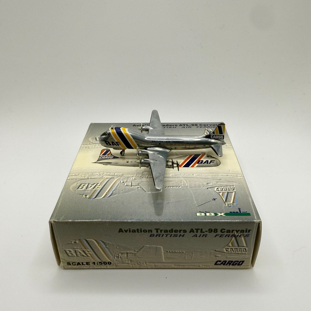 wie Herpa Wings 1:500 British Air Ferries BAF ATL-98 Carvair
