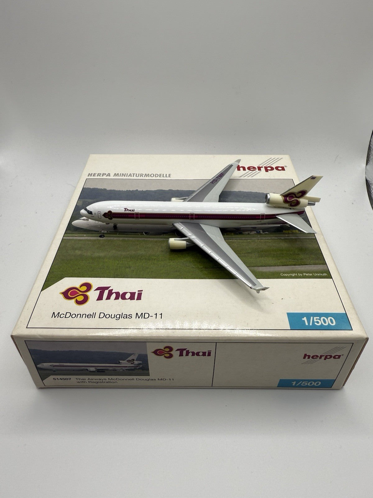 Herpa Wings 1:500 Thai Airways MD-11