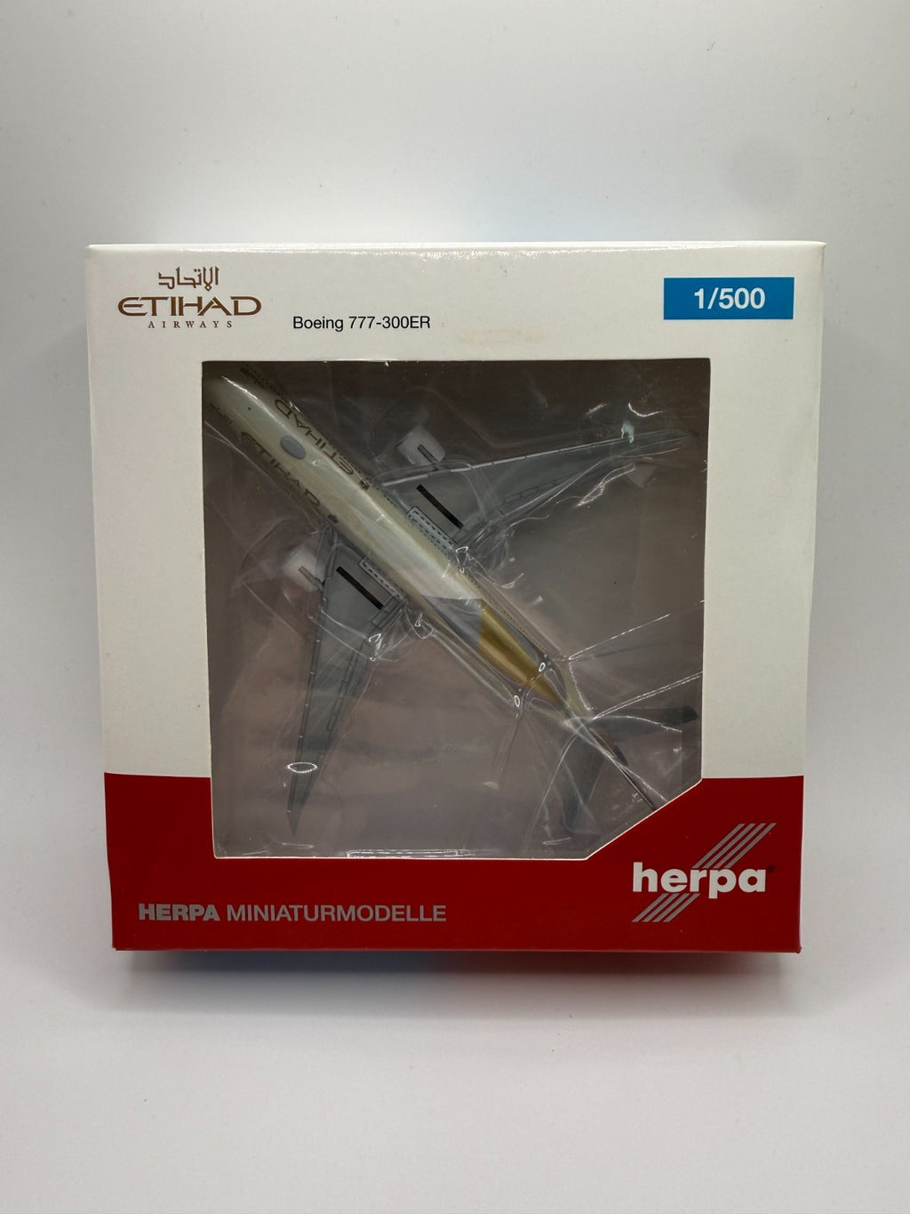 Herpa Wings 1:500 Etihad AIrways 777-300ER