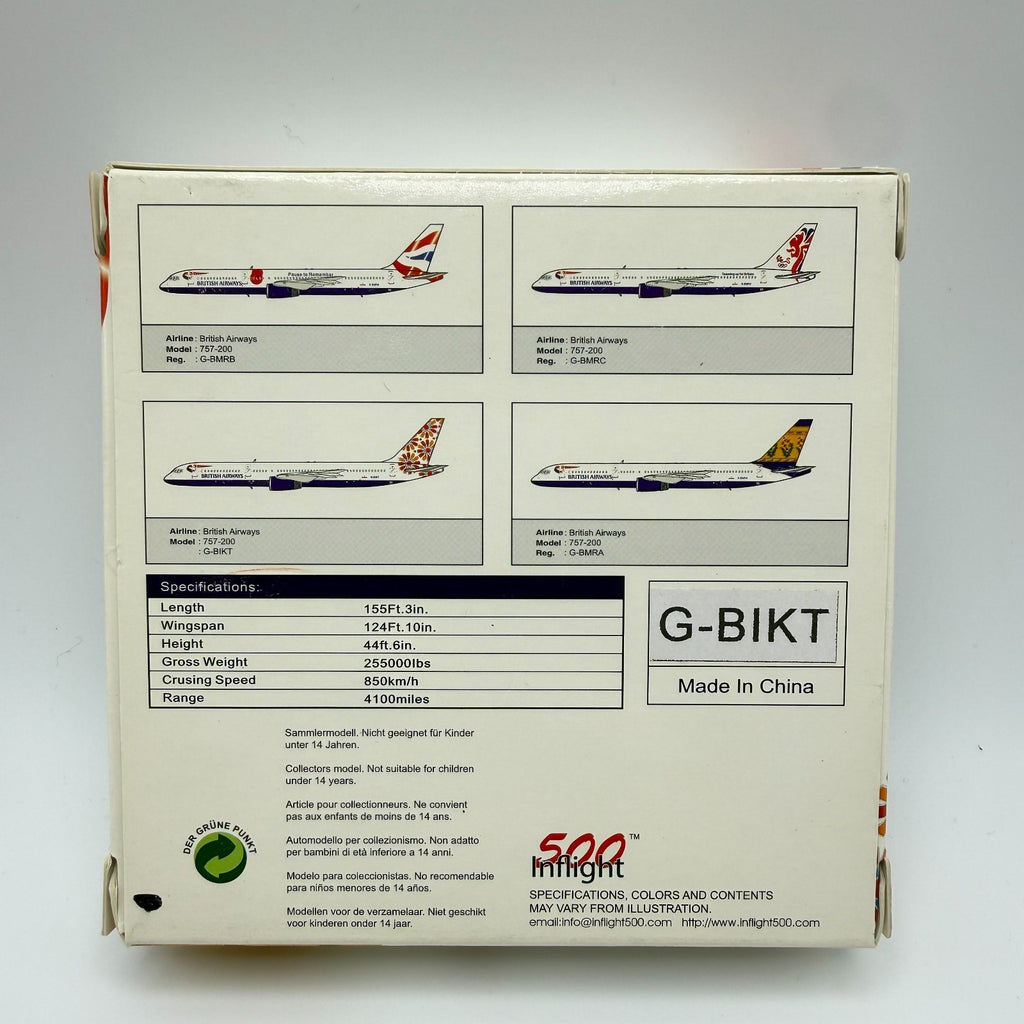 Herpa Wings 1:500 / Inflight500 British Airways 757-200