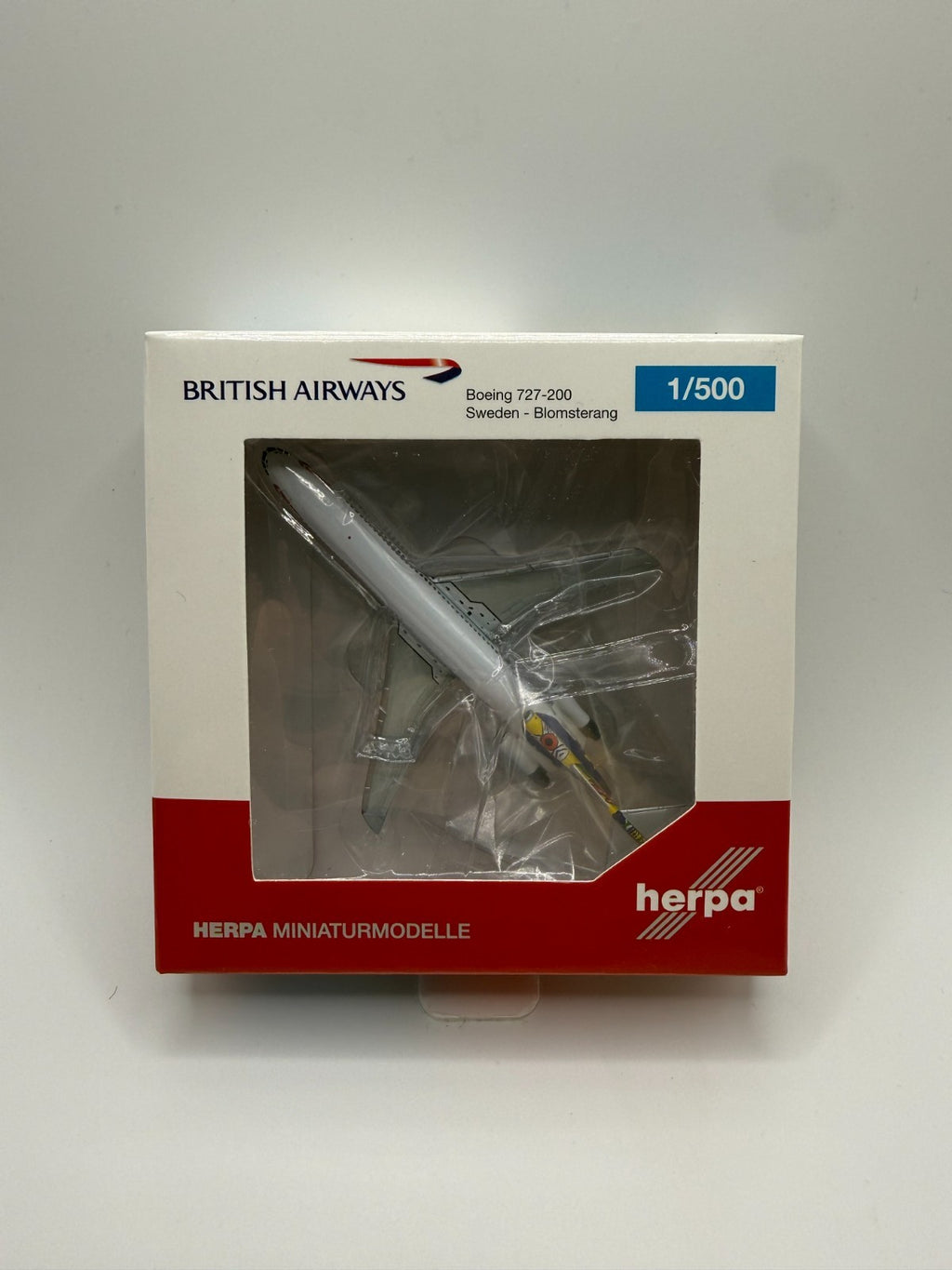 Herpa Wings 1:500 British Airways 727-200