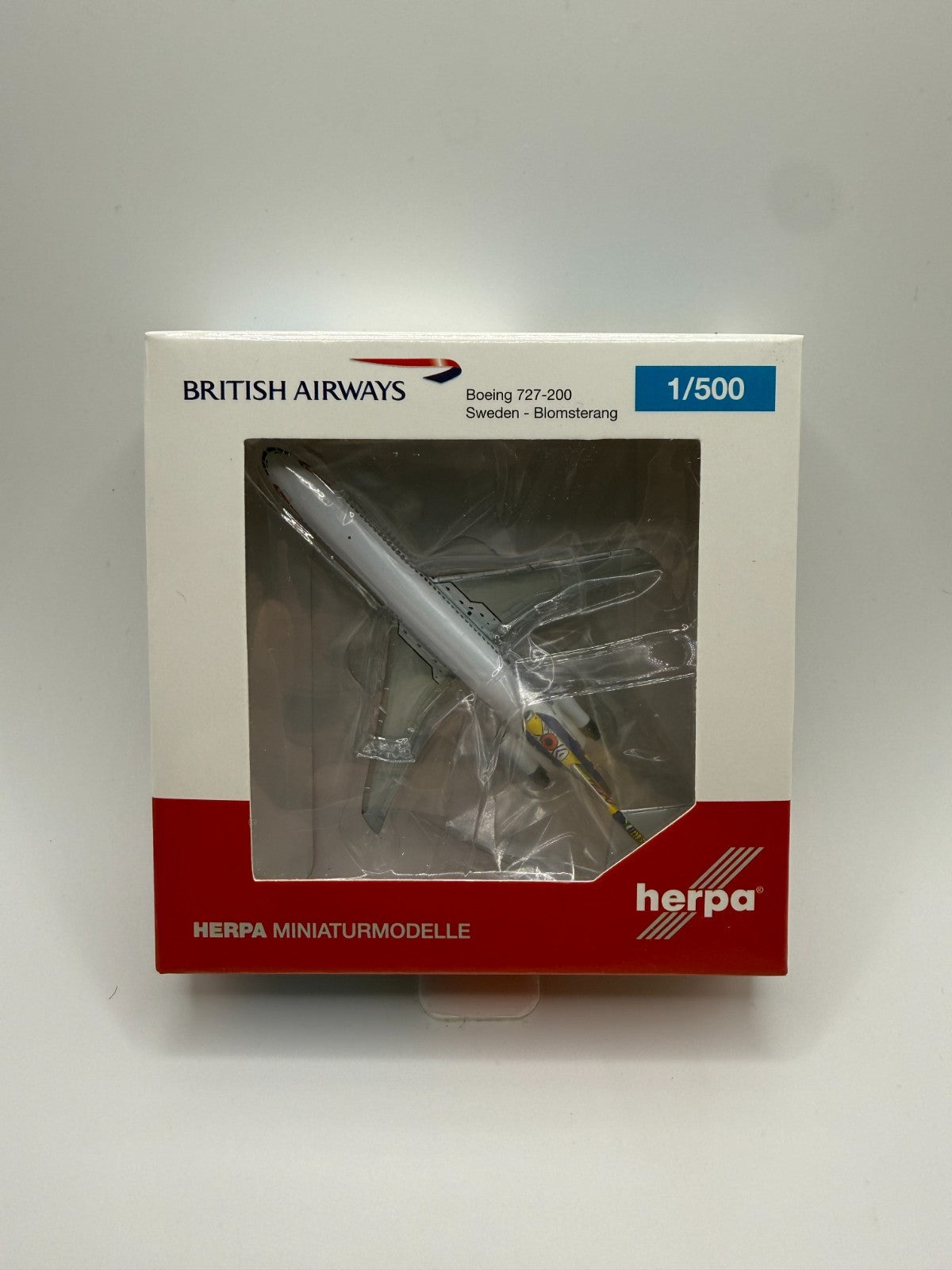 Herpa Wings 1:500 British Airways 727-200