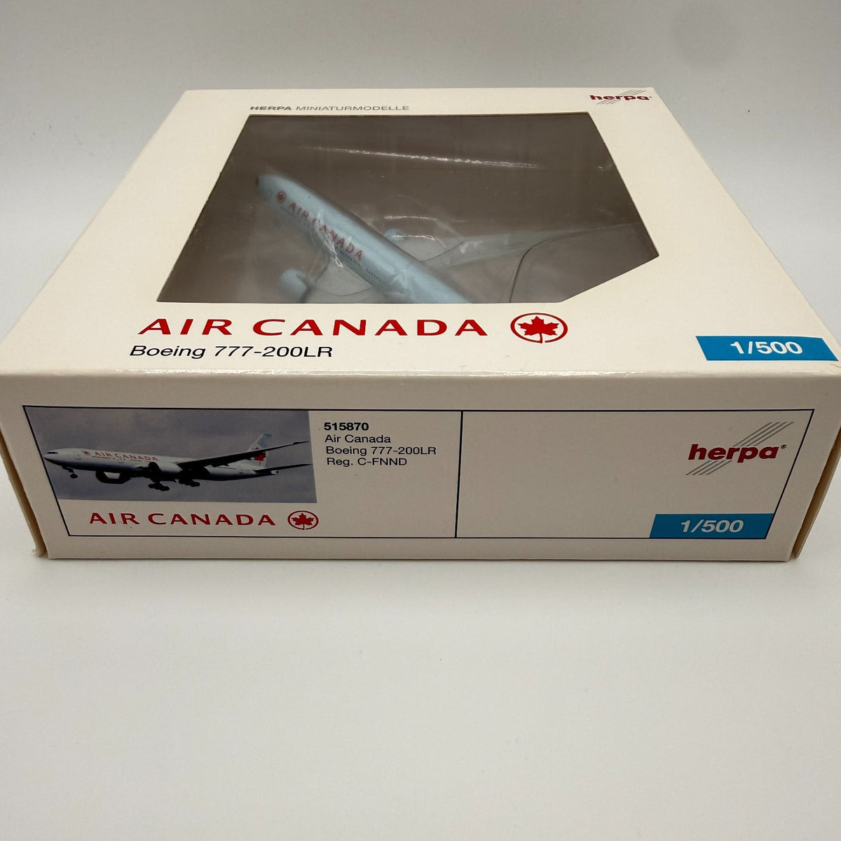 Herpa Wings 1:500 Air Canada 777-200LR