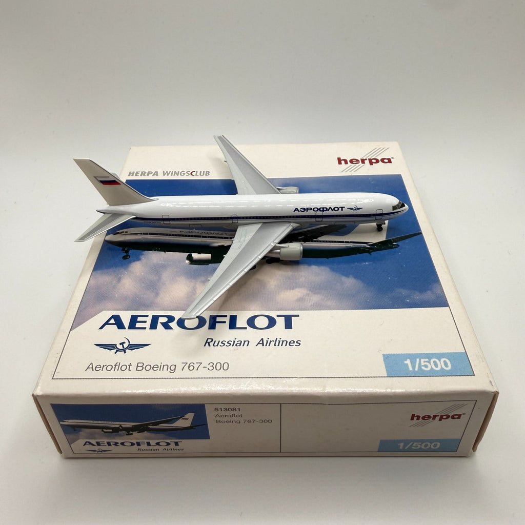 Herpa Wings 1:500 Aeroflot 767-300