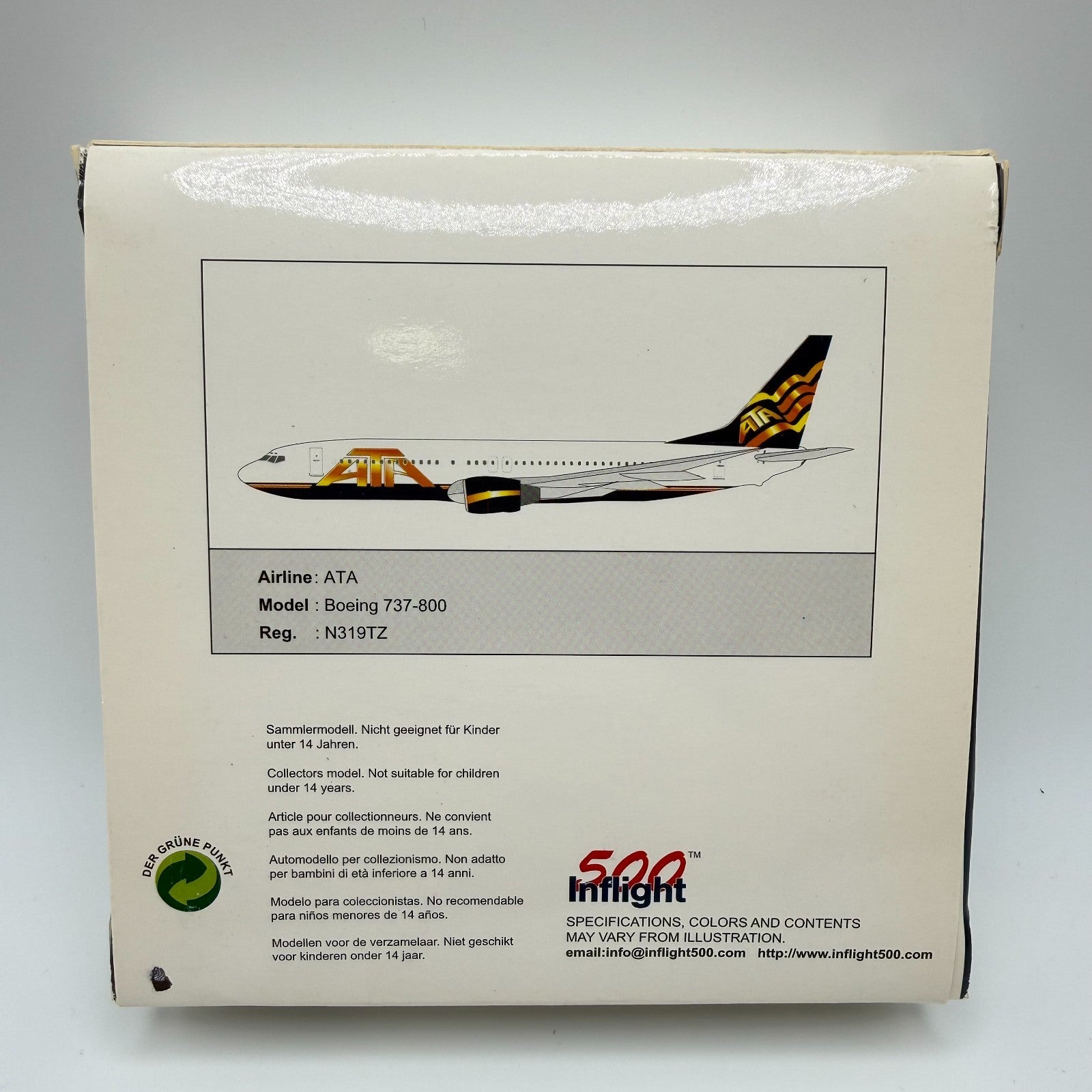 Herpa Wings 1:500 / Inflight500 ATA 737-800