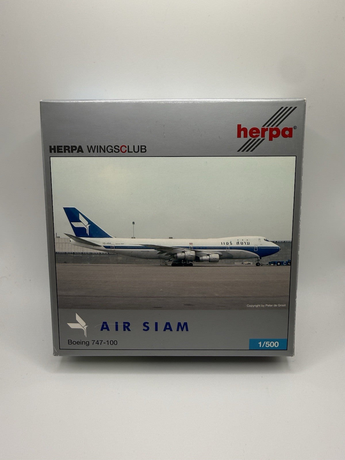 Herpa Wings 1:500 Air Siam 747-400