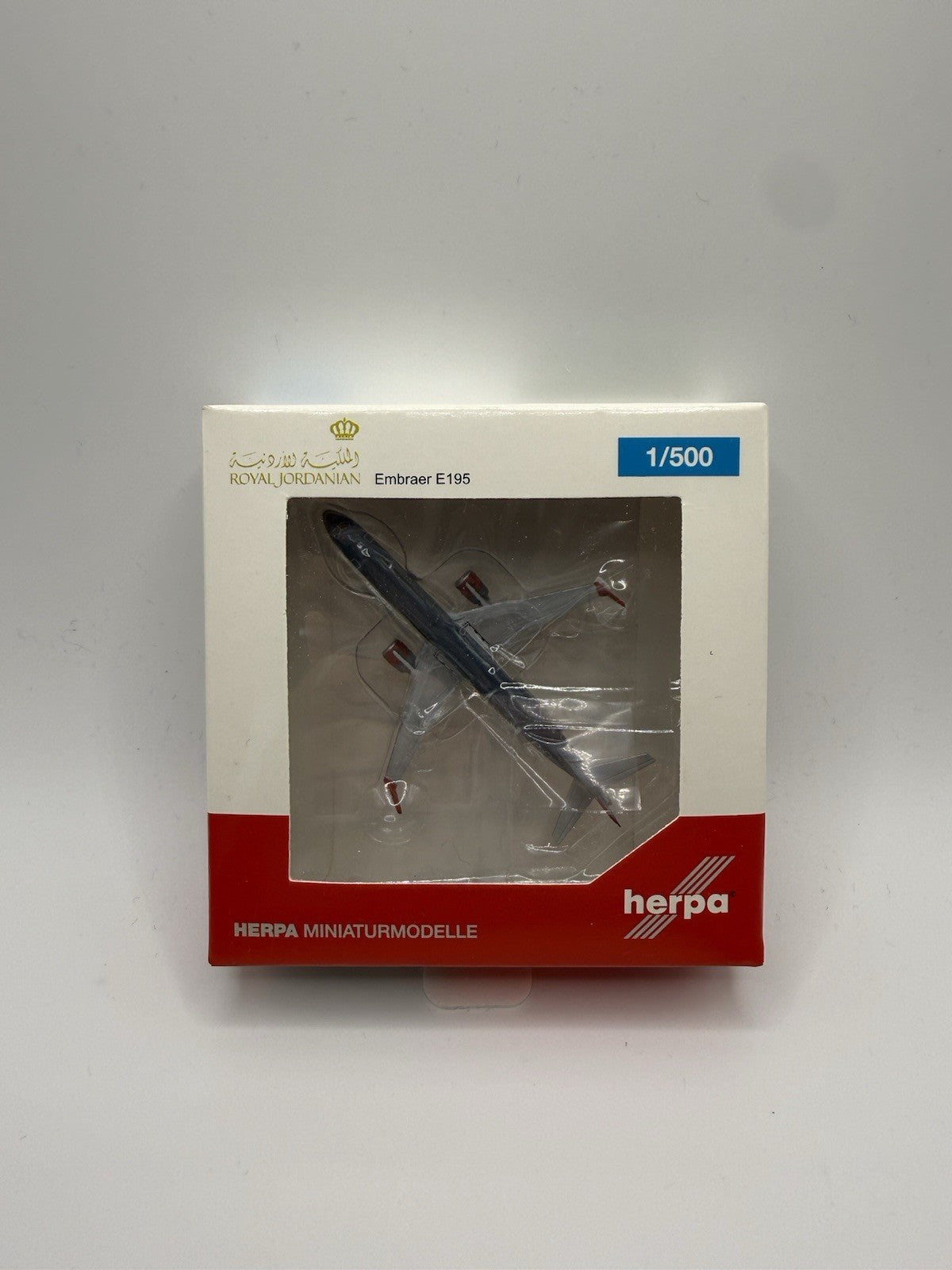 Herpa Wings 1:500 Royal Jordanian E195