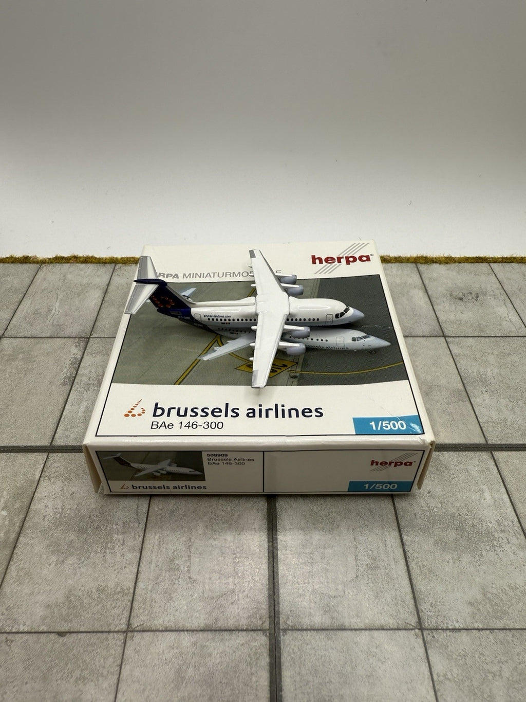 Herpa Wings 1:500 Brussels Airlines BAe-146