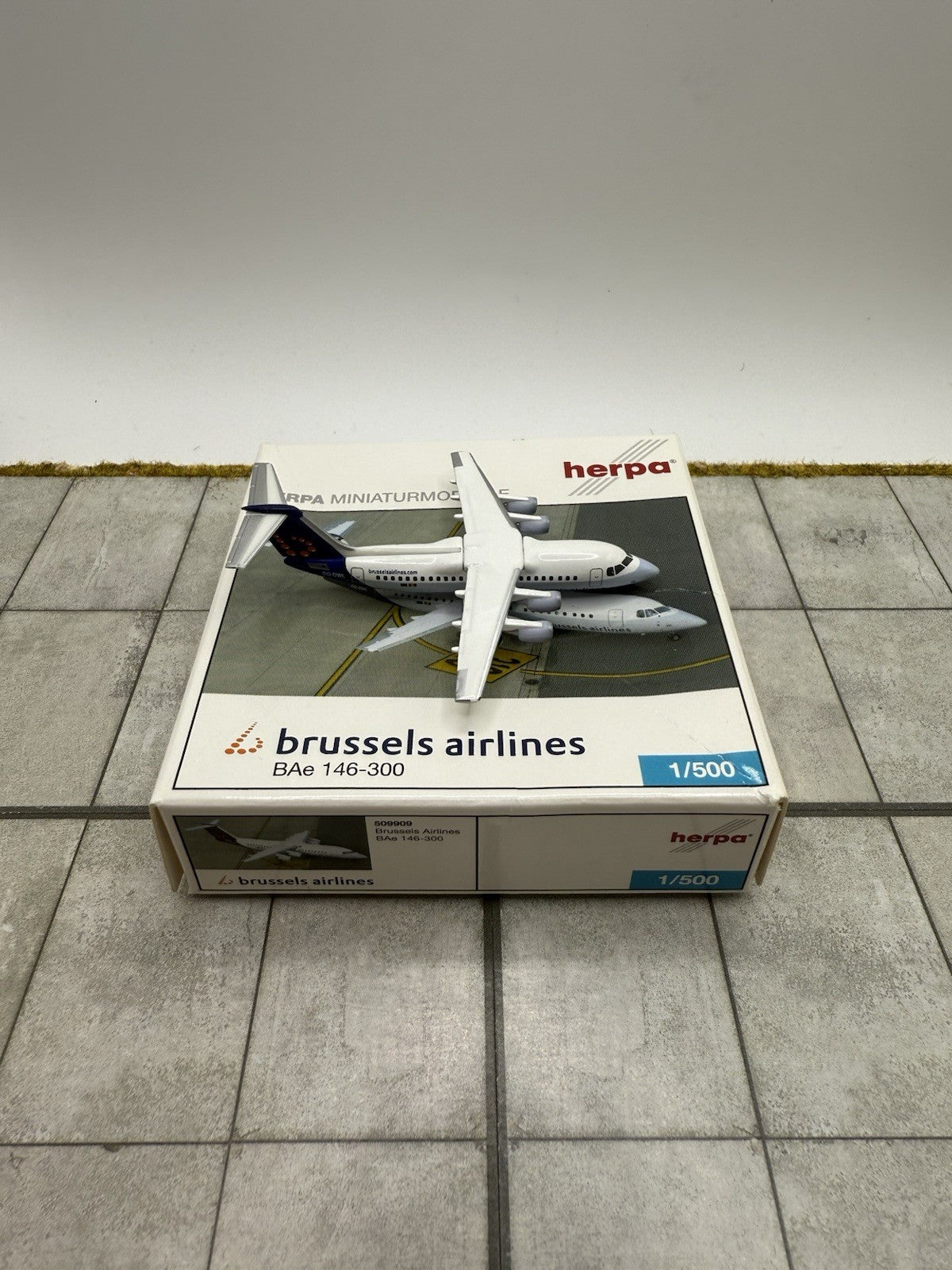 Herpa Wings 1:500 Brussels Airlines BAe-146