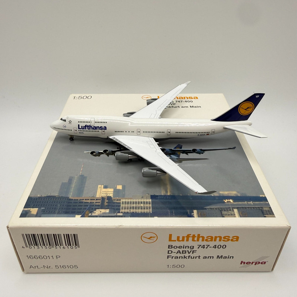 Herpa Wings 1:500 Lufthansa 747-400