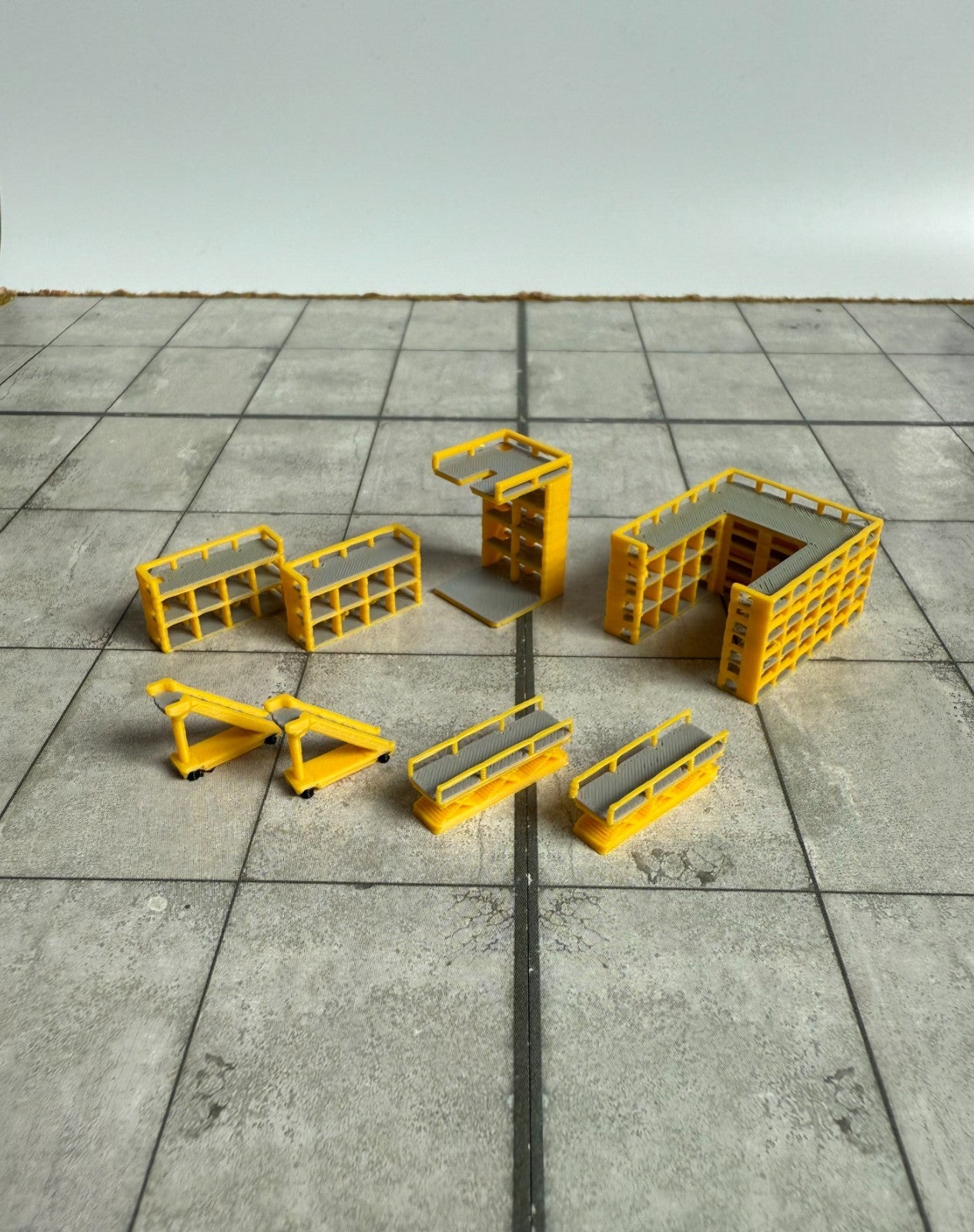 für Herpa Wings 1:500 / 1:400 Wartungsplattform Maintenance /Airport Accessoires