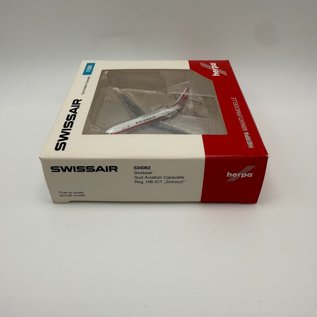 Herpa Wings 1:500 Swissair Sud Aviation Caravelle
