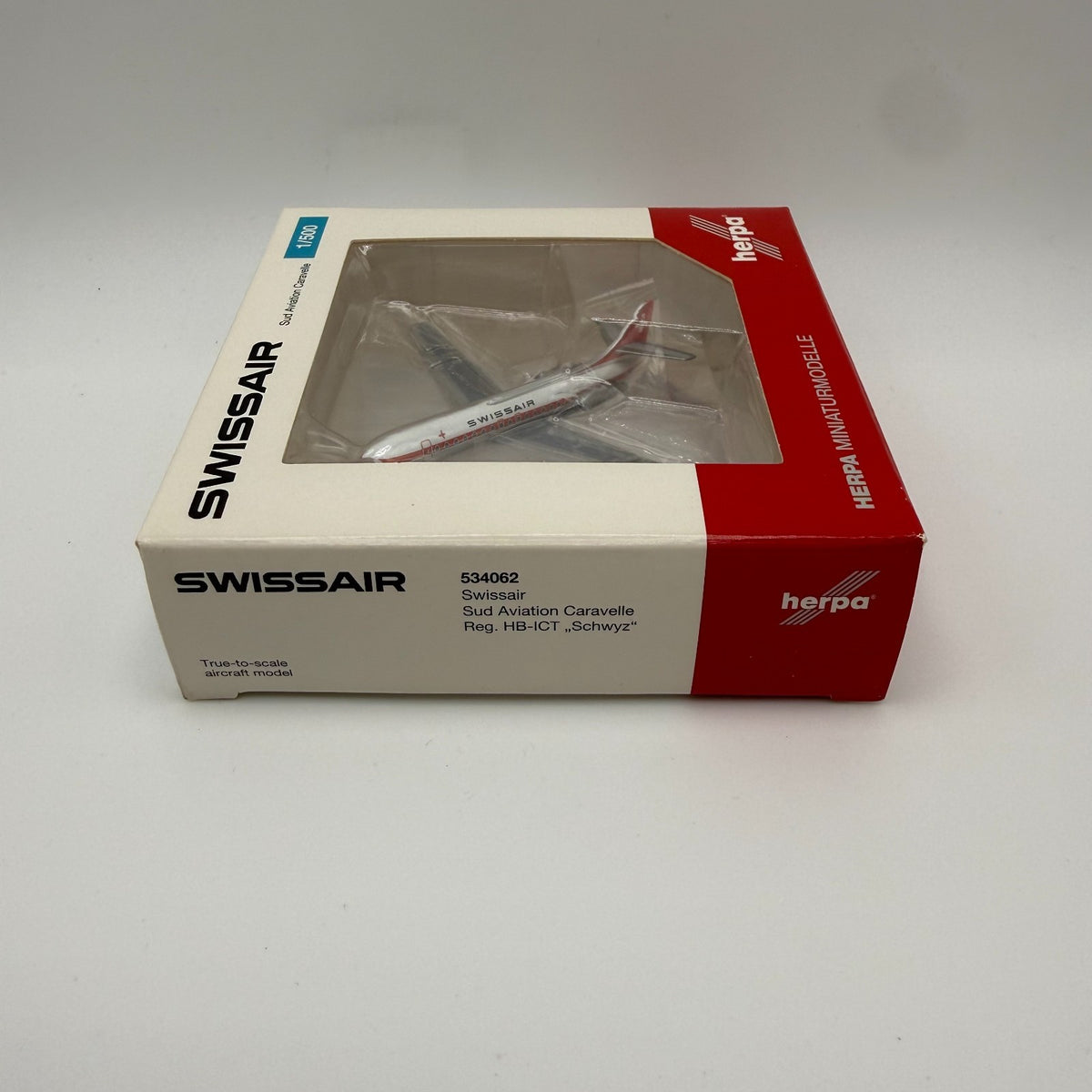 Herpa Wings 1:500 Swissair Sud Aviation Caravelle