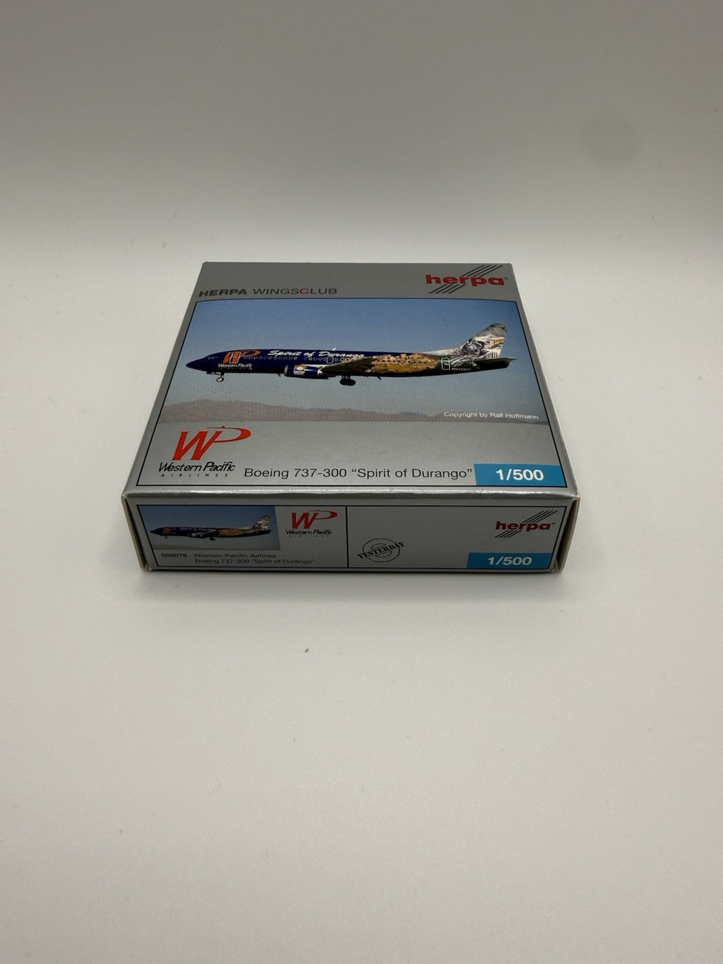 Herpa Wings 1:500 Western Pacific 737-300 Spirit of Durango
