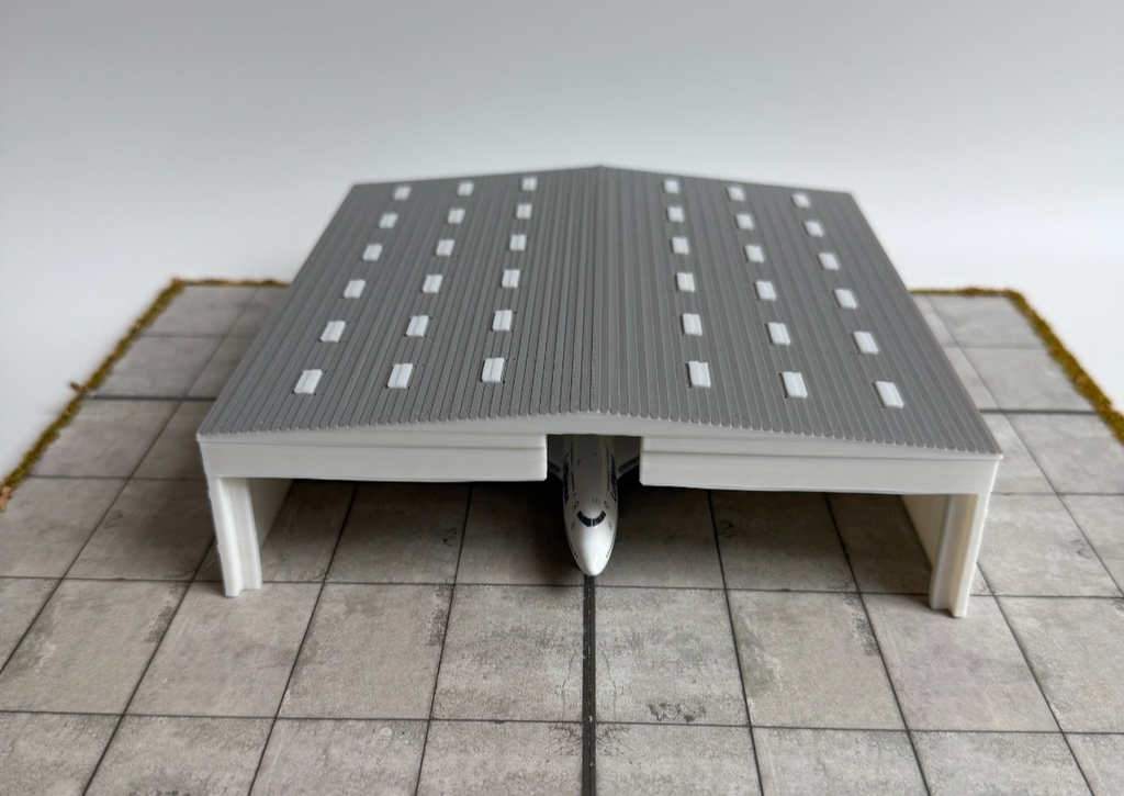 für Herpa Wings 1:500 / 1:400 Hangar V4 Zubehör / Airport Accessoires Building