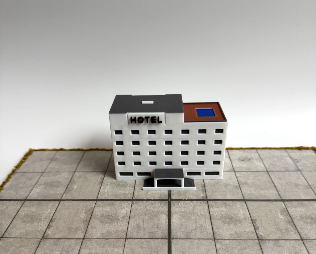 für Herpa Wings 1:500 / 1:400 Hotel Flughafen Zubehör / Airport Accessoires GSE