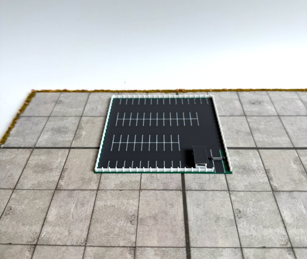 für Herpa Wings 1:500/ 1:400 Parkplatz Parking Zubehör / Airport Accessoires GSE