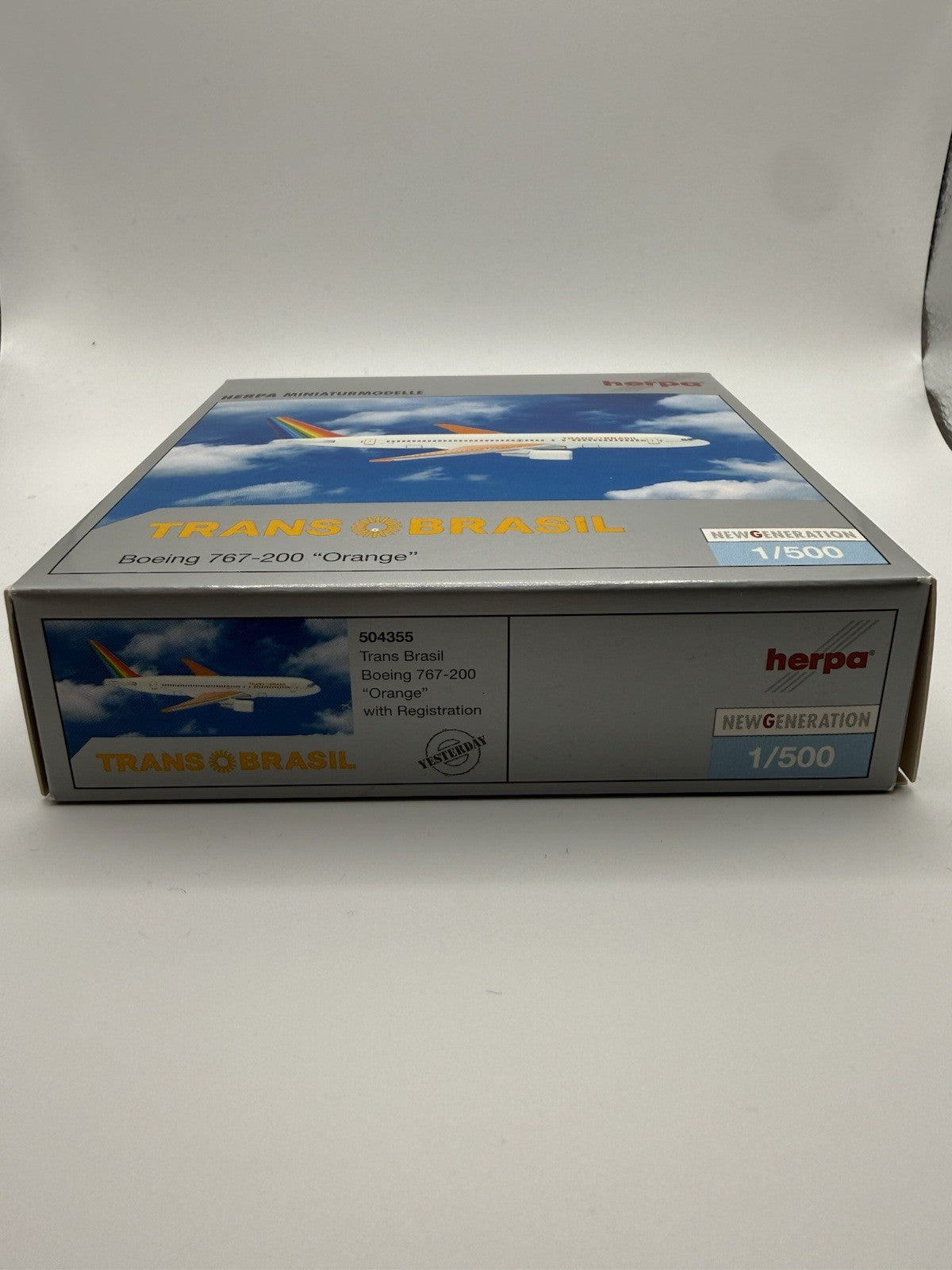 Herpa Wings 1:500 Trans Brasil 767-200