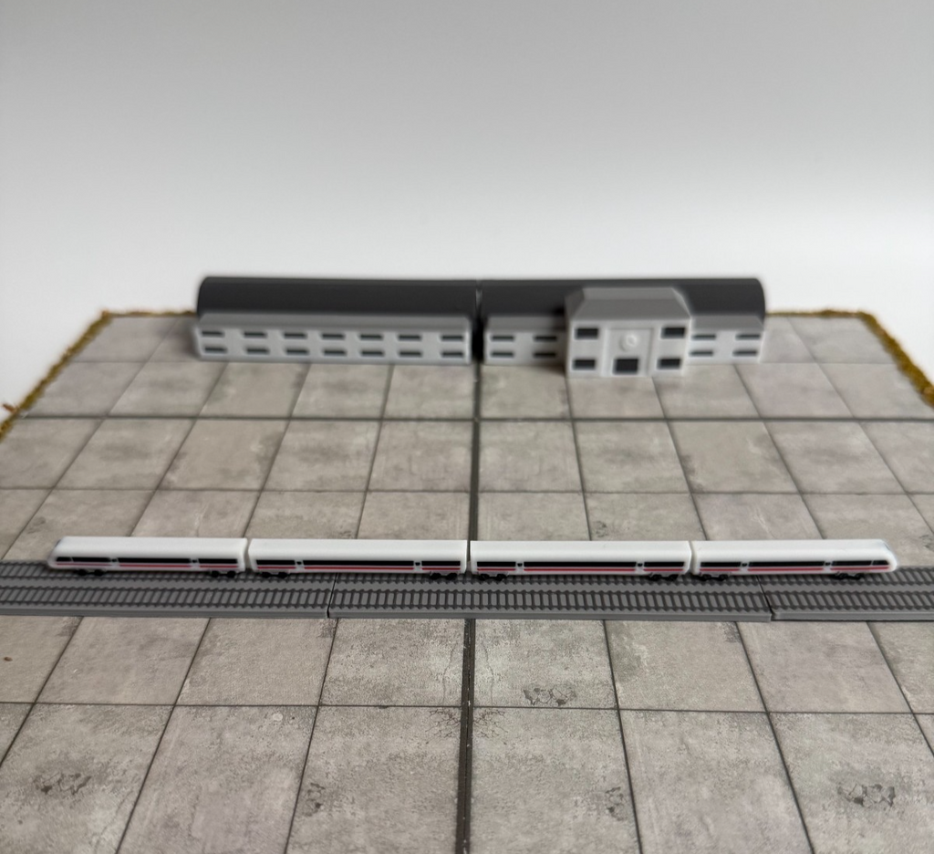 für Herpa Wings 1:500 Zug Train station Bahnhof / Airport Accessoires