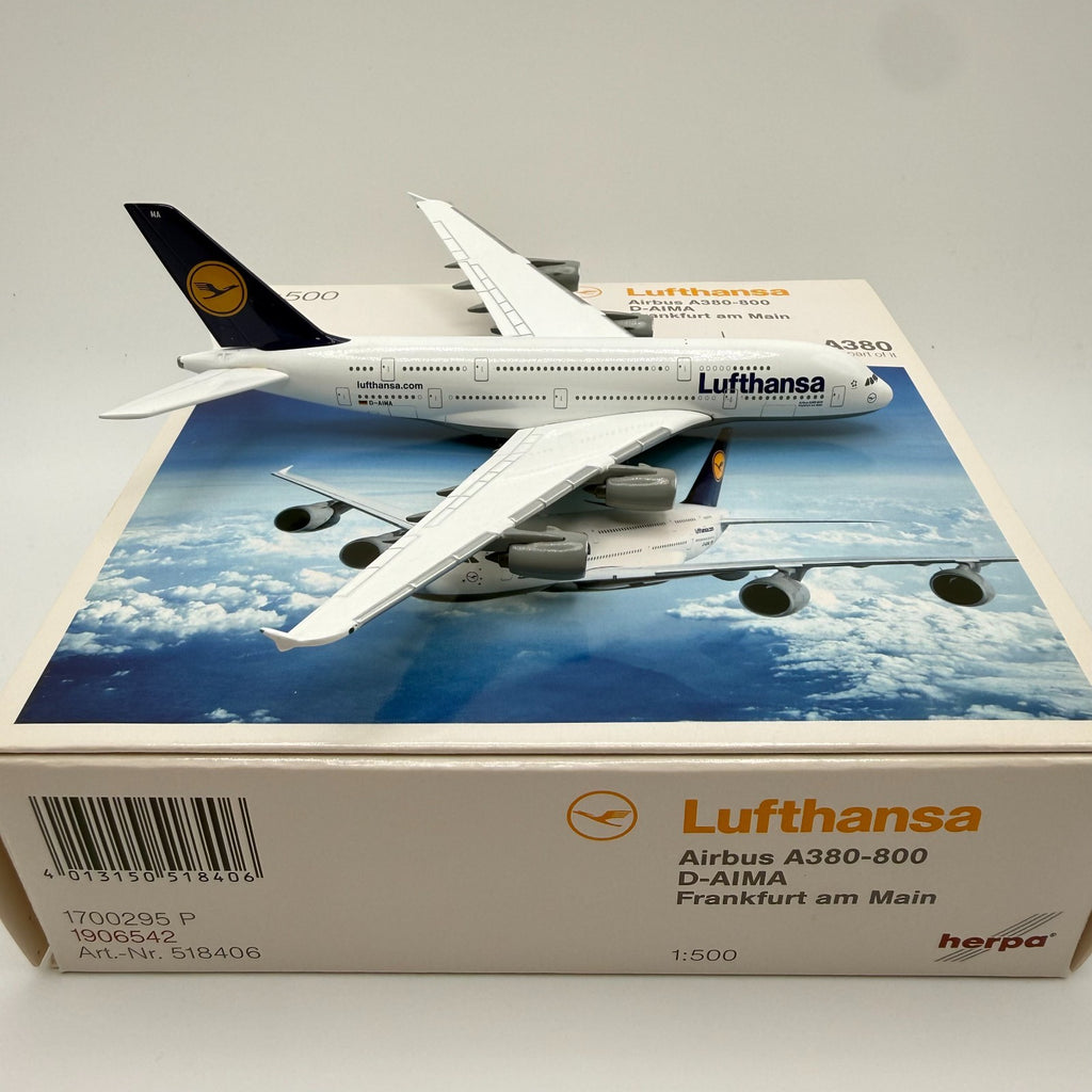 Herpa Wings 1:500 Lufthansa A380 D-AIMA