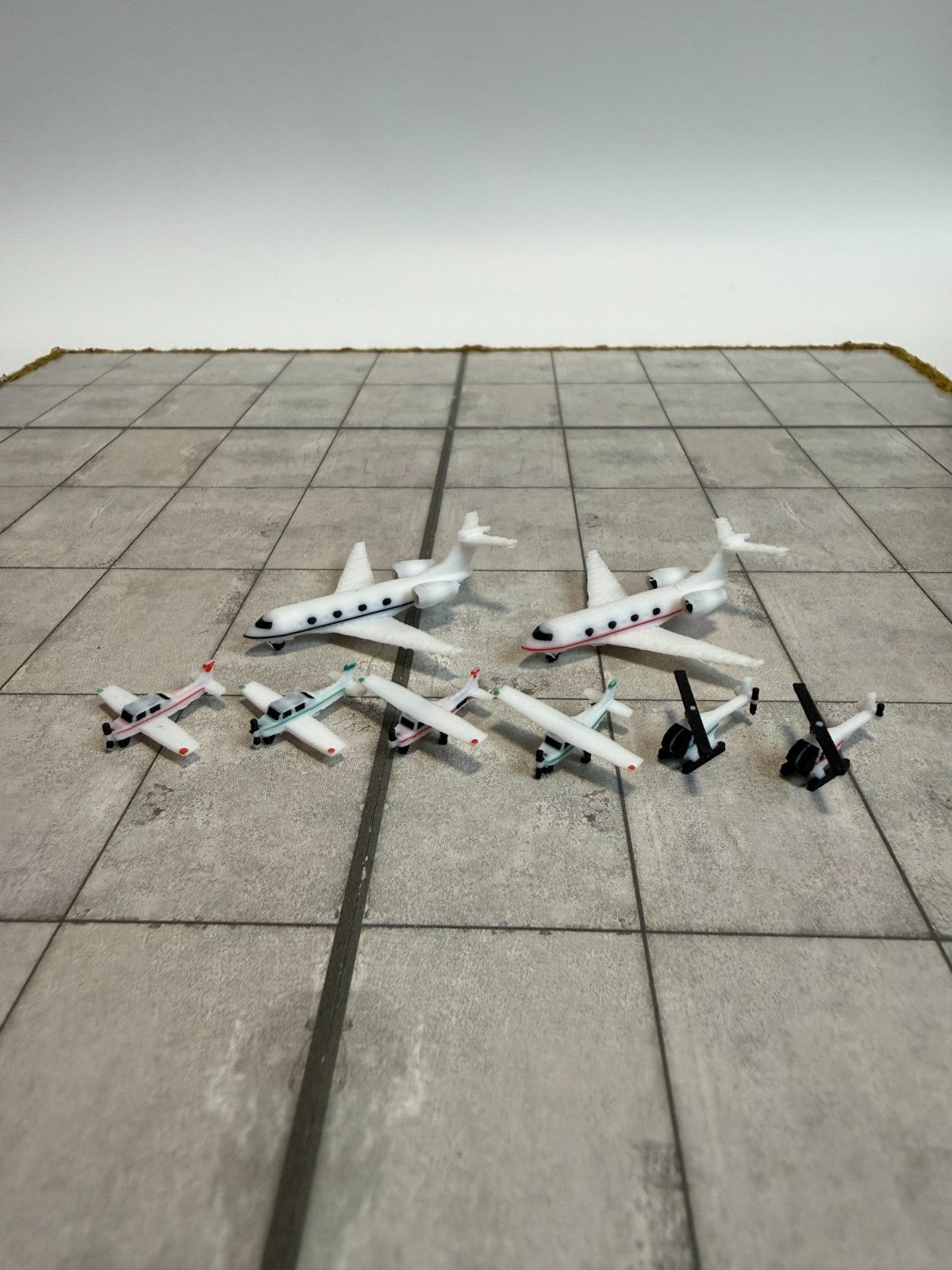 für Herpa Wings 1:500 /  1:400 General Aviation / Airport Accessoires / GSE