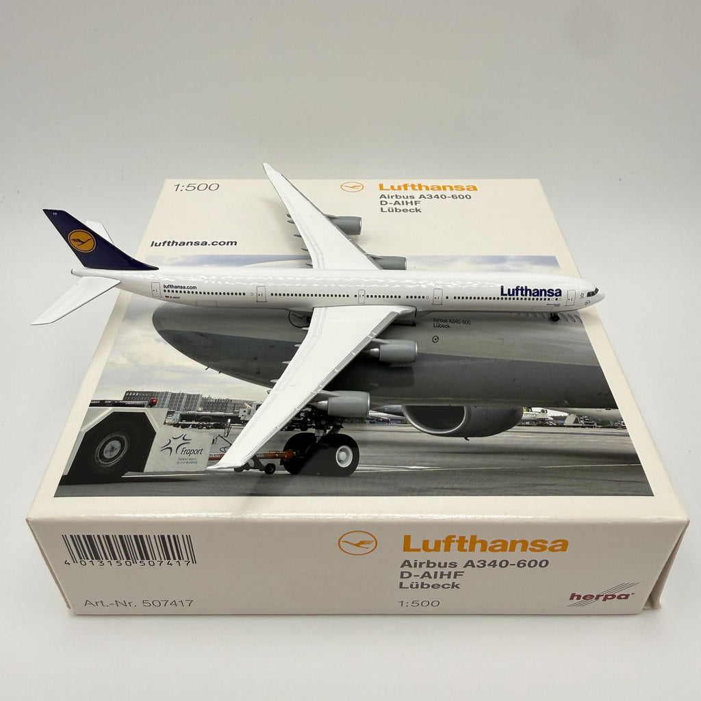 Herpa Wings 1:500 Lufthansa A340-600