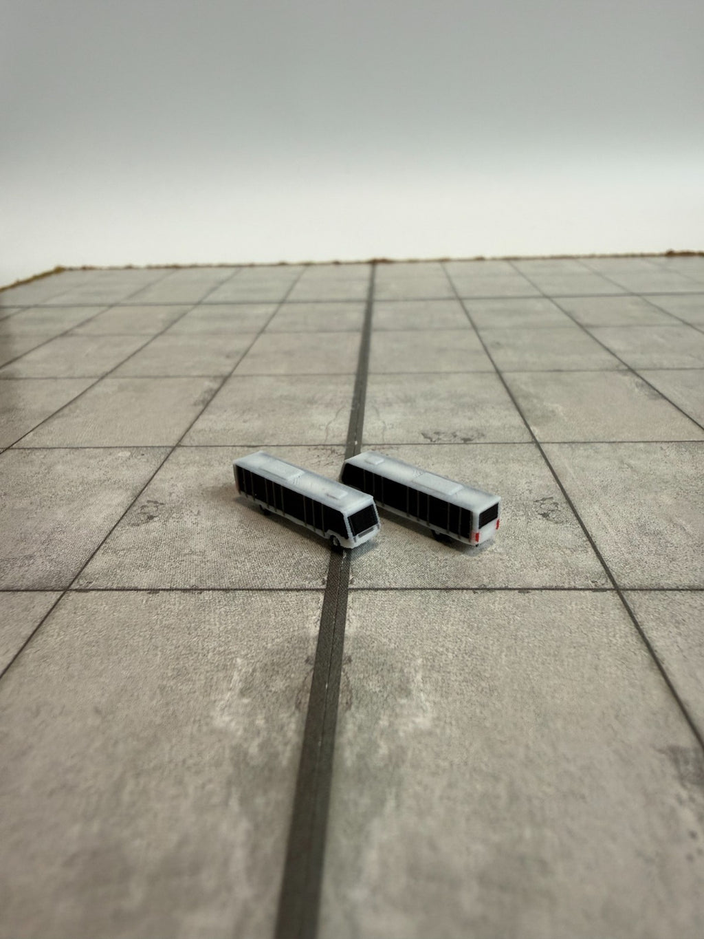 für Herpa Wings 1:500 / 1:400 10x Airport Bus GSE / Airport Accessoires