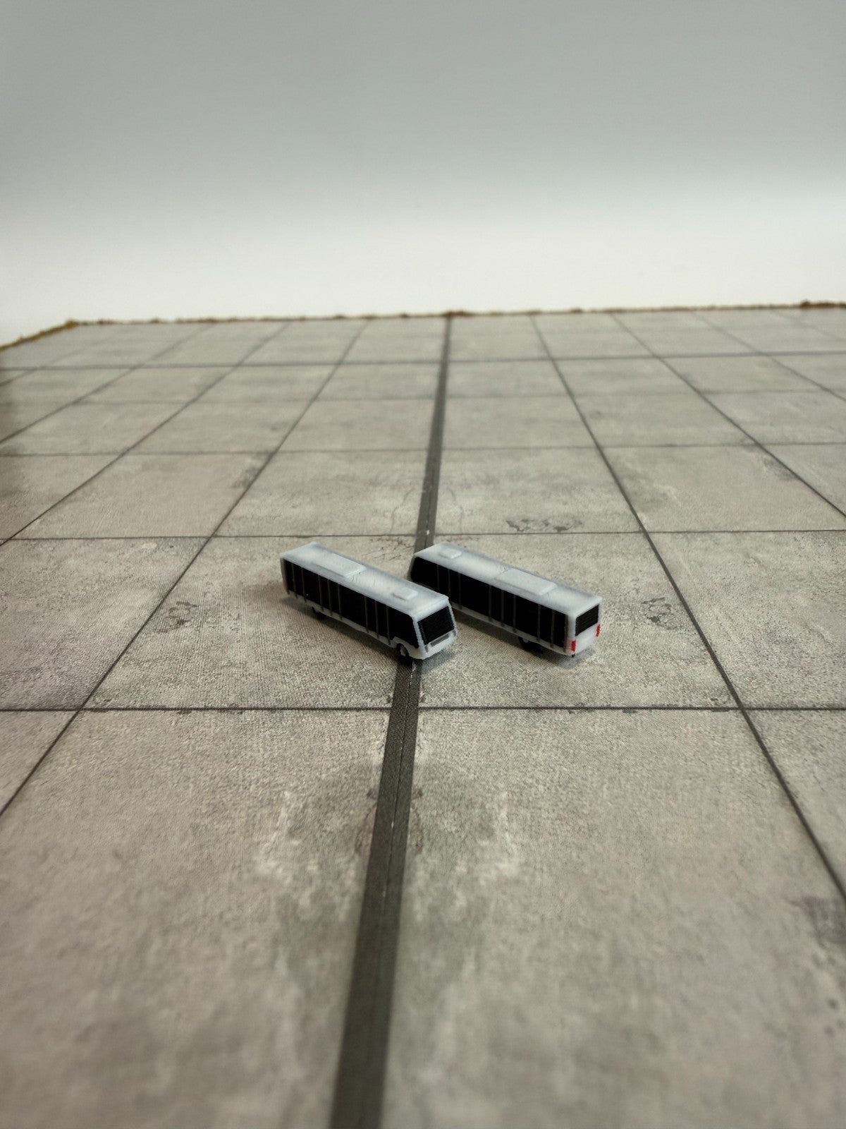 für Herpa Wings 1:500 / 1:400 10x Airport Bus GSE / Airport Accessoires