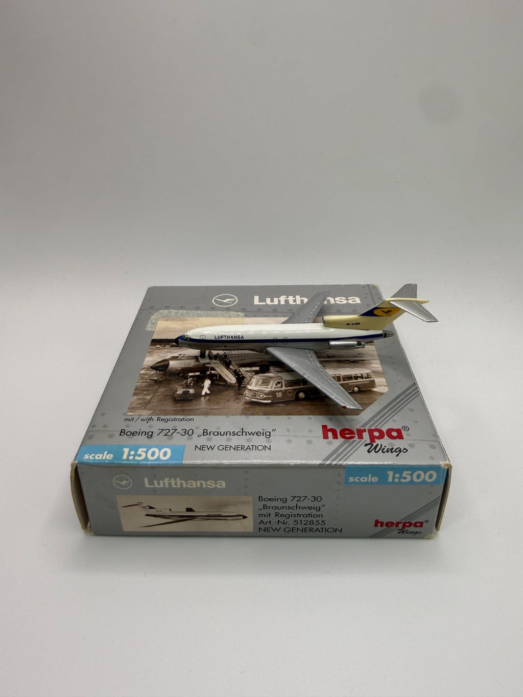 Herpa Wings 1:500 Lufthansa 727-30