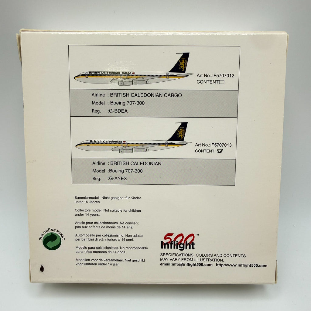 Herpa Wings 1:500 / Inflight500 British Caledonian Cargo 707-300F