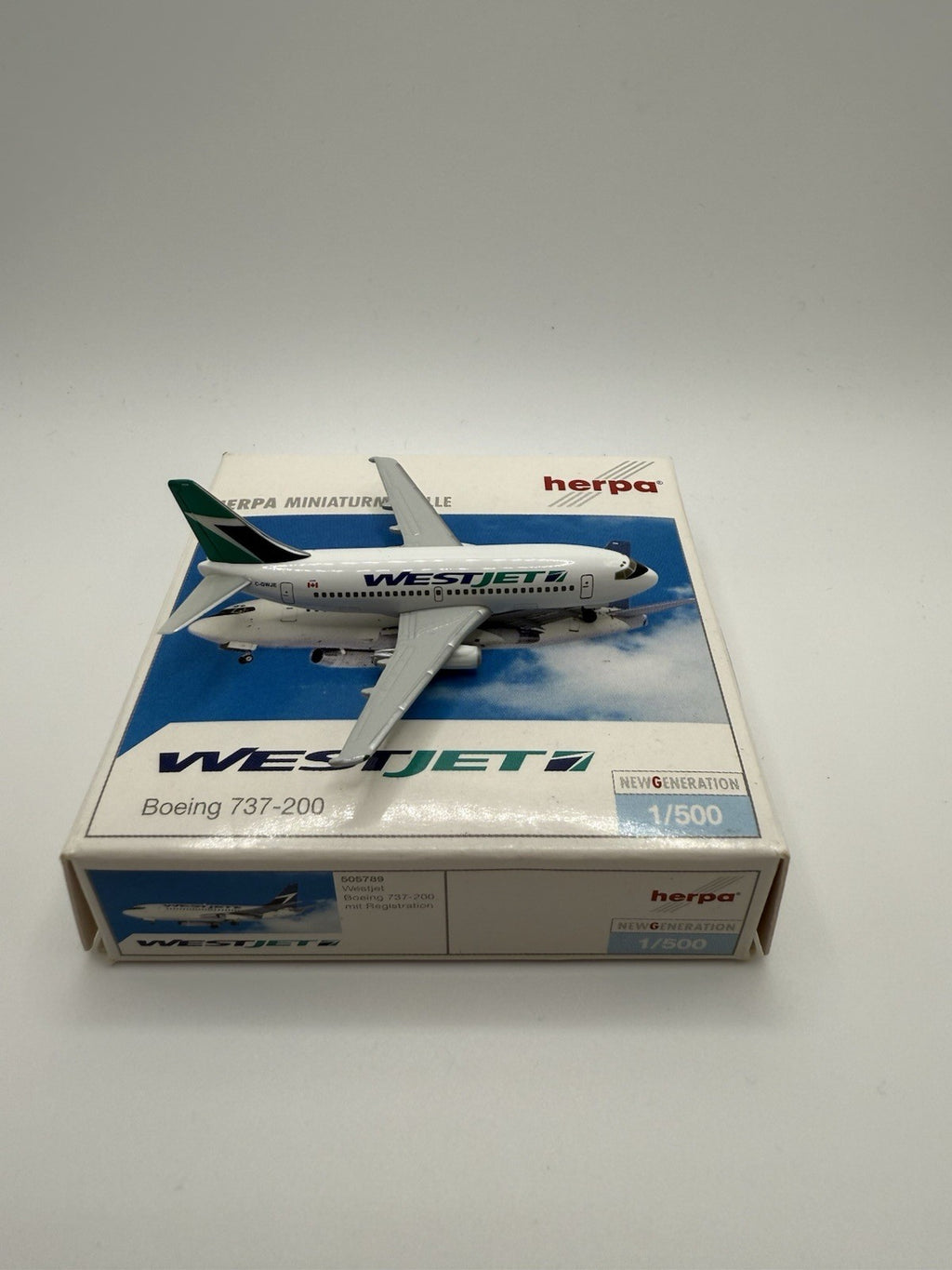 Herpa Wings 1:500 Westjet 737-200