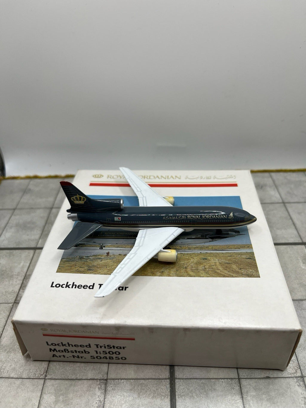 Herpa Wings 1:500 Royal Jordanian Tristar