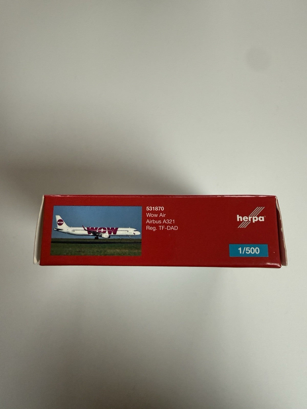 Herpa Wings 1:500 WOW Air A321