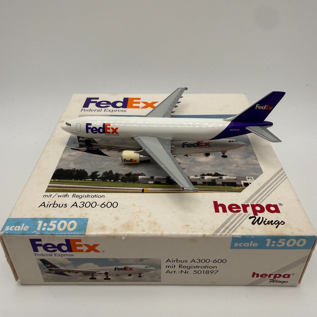 Herpa Wings 1:500 FedEx A300-600F