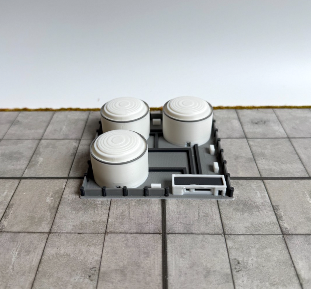 für Herpa Wings 1:500 / 1:400 Kerosintank Fuel tank / Airport Accessoires GSE