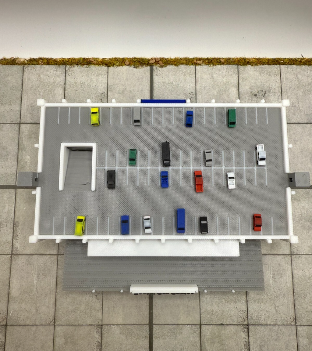 für Herpa Wings 1:500 / 1:400 Car Rental Center Zubehör / Airport Accessoires