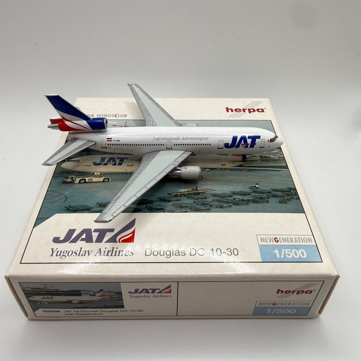 Herpa Wings 1:500 JAT DC-10