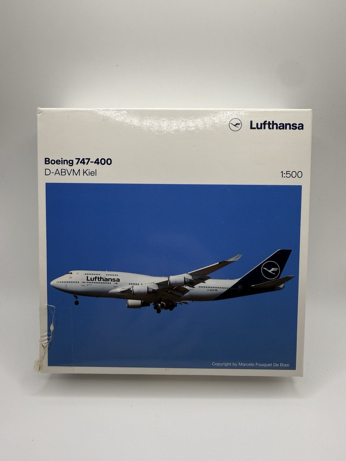 Herpa Wings 1:500 Lufthansa 747-400 D-ABVM Kiel