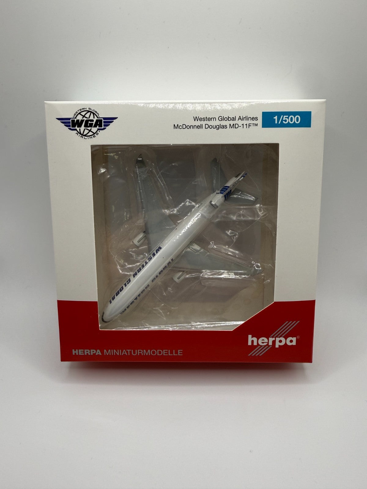 Herpa Wings 1:500 Western Global MD-11F