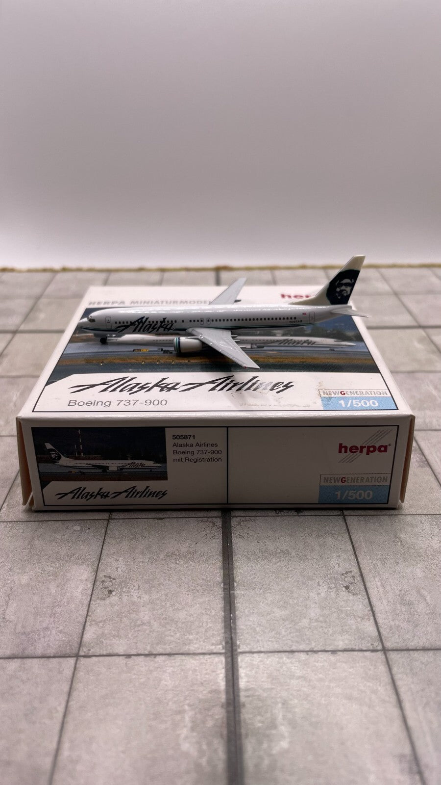 Herpa Wings 1:500 Alaska Airlines 737-900