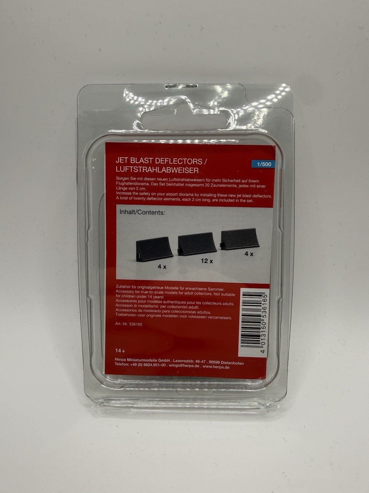 Herpa Wings 1:500 Jet blast deflectors / Luftstrahlabweiser