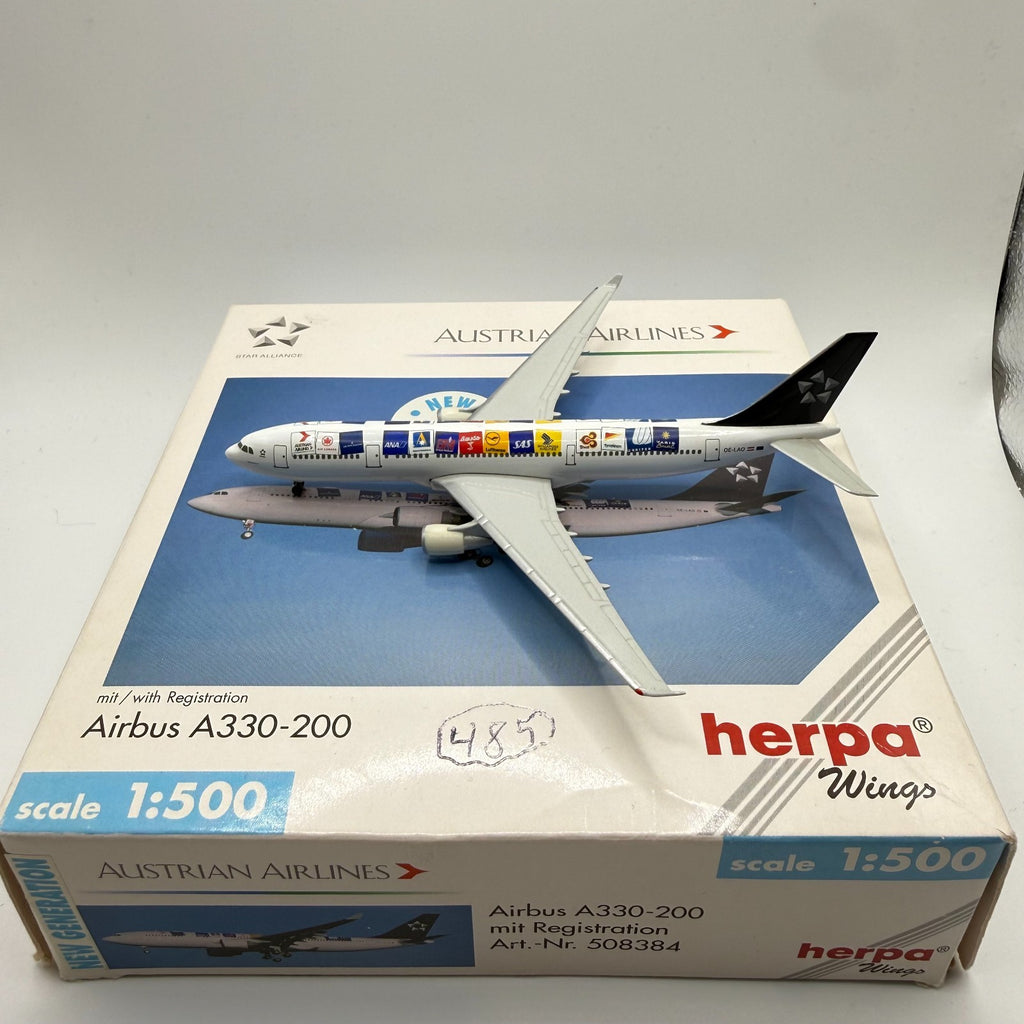 Herpa Wings 1:500 Austrian Airlines A330-200 Star Alliance
