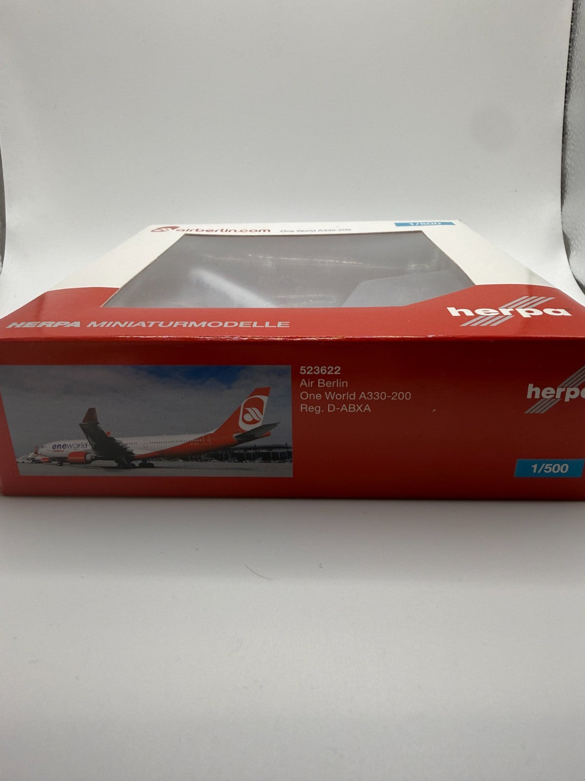 Herpa Wings 1:500 Air Berlin A330-200 One World