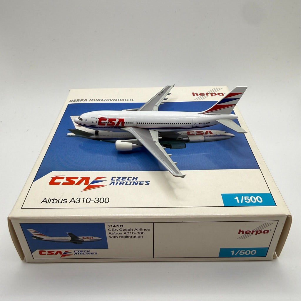Herpa Wings 1:500 CSA Czech Airlines A310-300