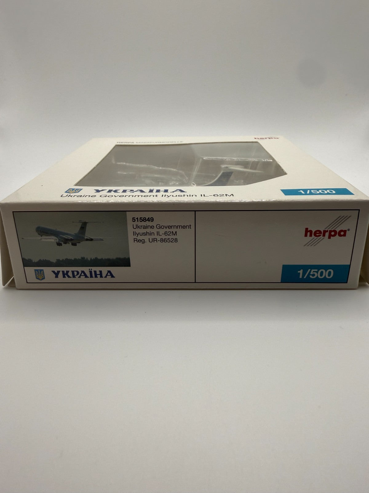 Herpa Wings 1:500 Ukraine Government IL-76