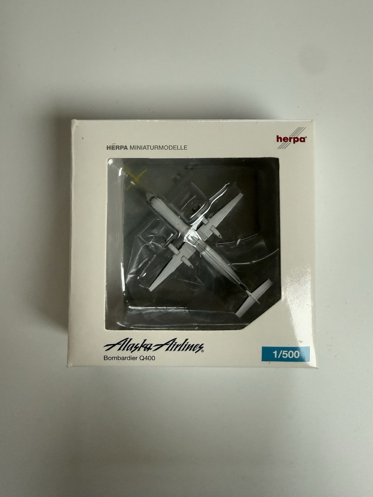 Herpa Wings 1:500 Alaska Airlines Dash 8 Q400